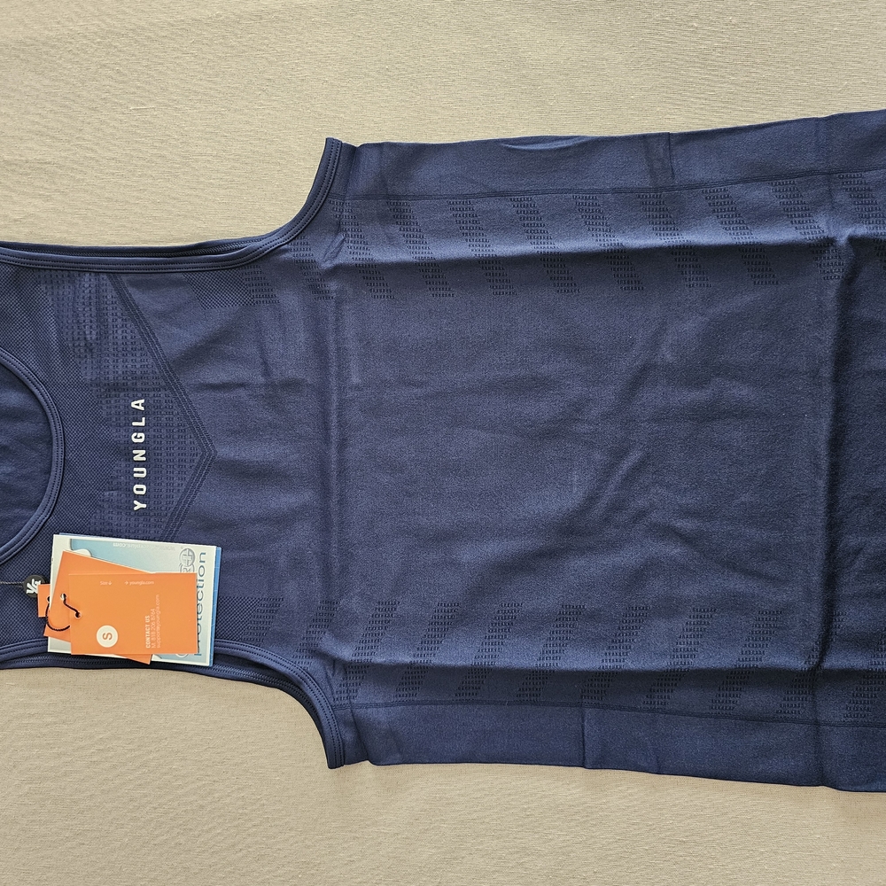 YoungLA Deep Blue Athletic Tank